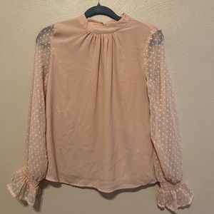 Blush Pink Japna Blouse
